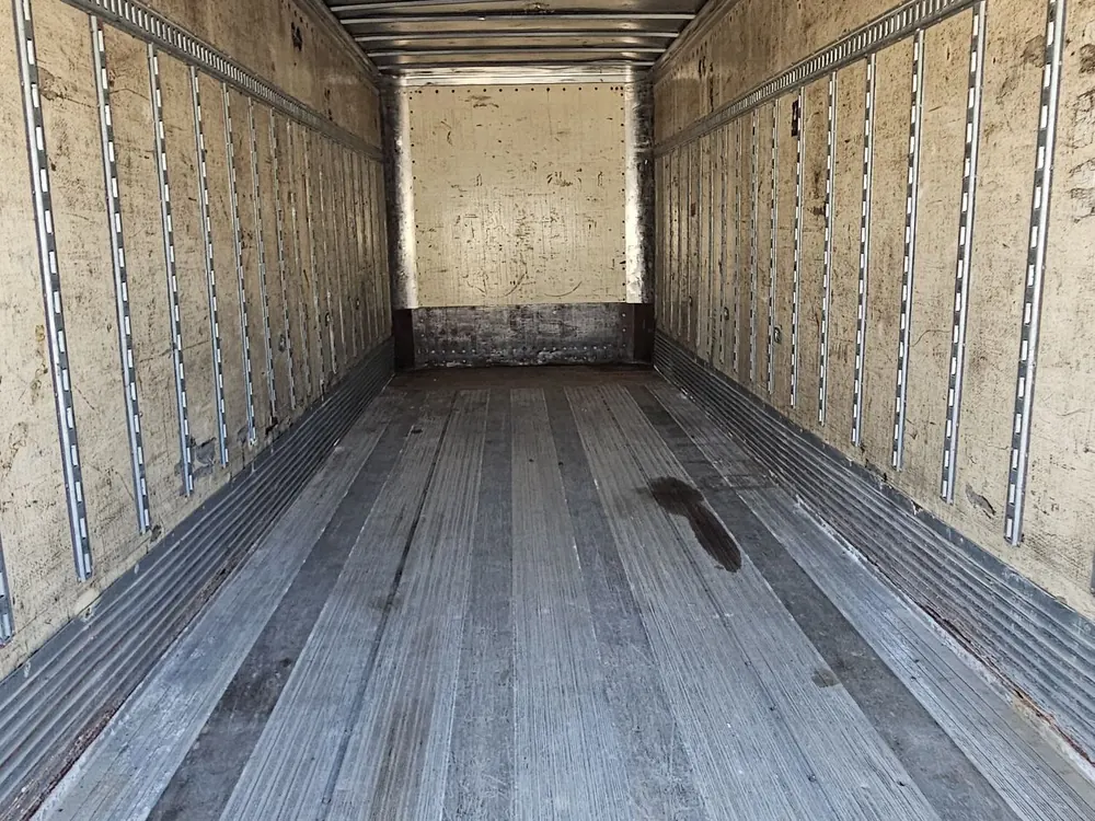 Inside a 28-foot storage container at Almeda Genoa Storage